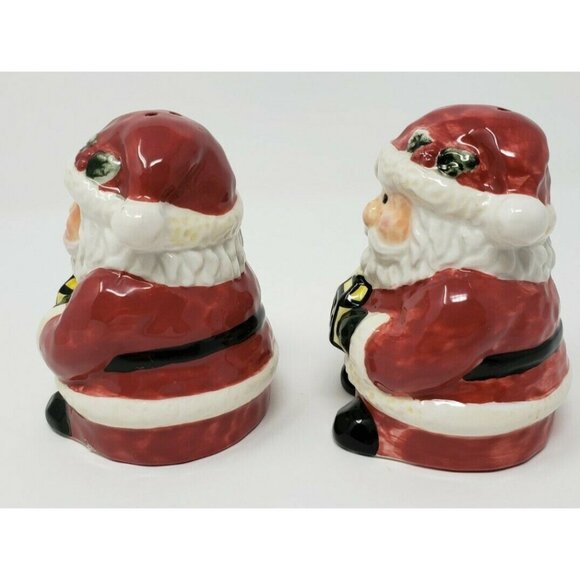 Salt Pepper Shakers Santa Claus Christmas Novelty  3.25 in - Picture 4 of 6